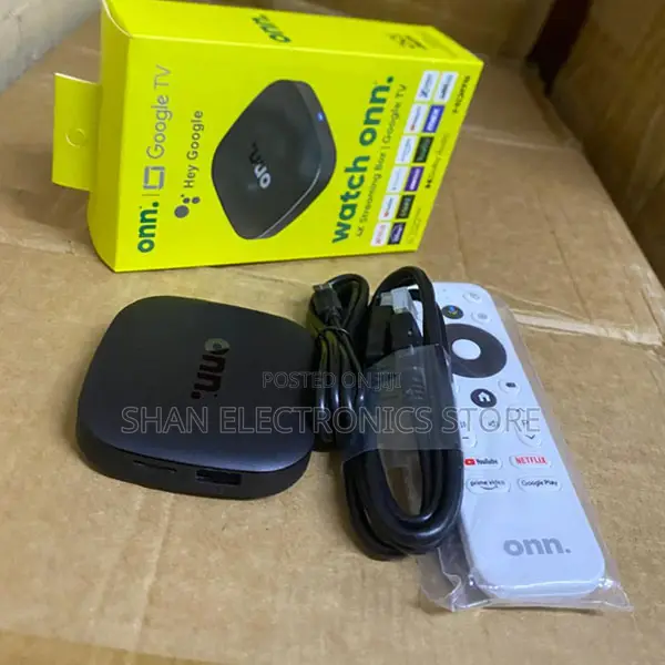 Easy Setup ONN TV Box 2GB RAM 8GB Storage for Television