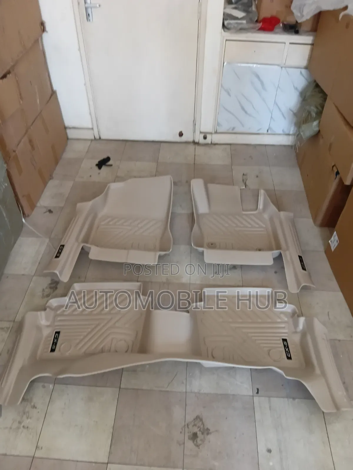 Mazda CX-5 5D Beige TPE Floor Mats - Luxury All-Weather Protection