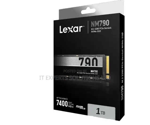 Lexar LNM790 – 1TB LEXAR NM790 1TB NVME Gen4 (Solid State Drive
