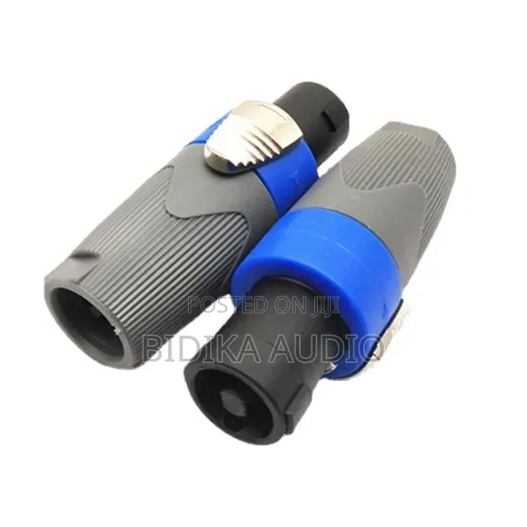 Manufacturer Connector Grey Color Speakon 4 Pin Audio Connector