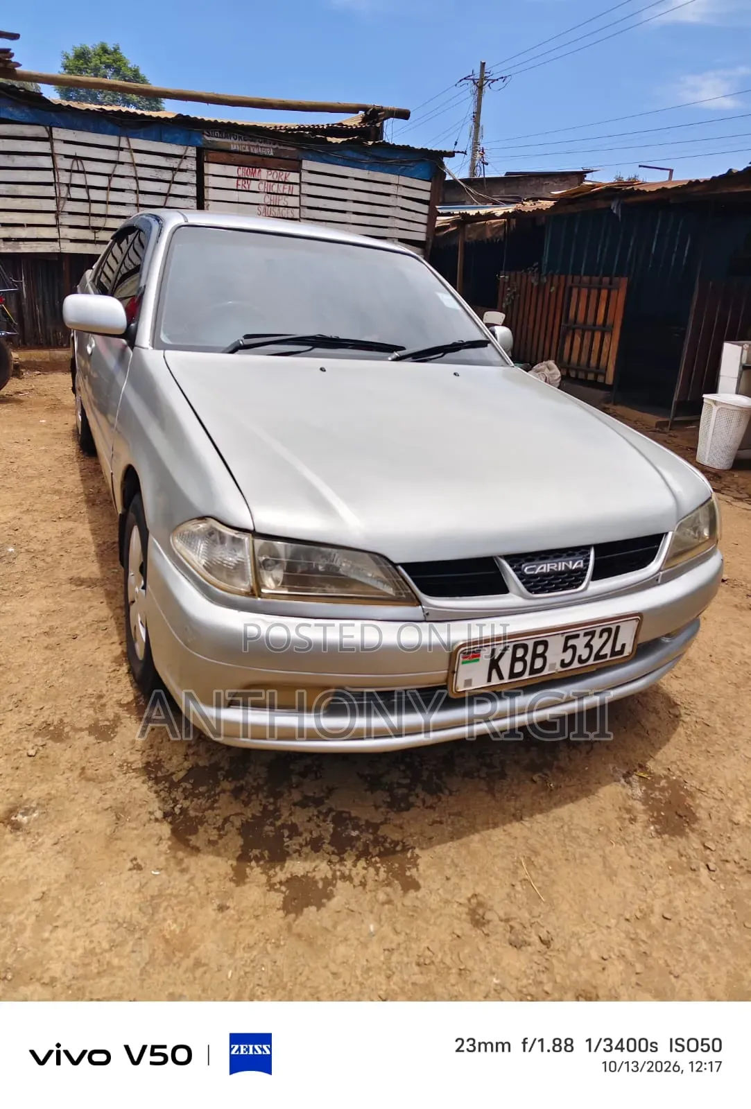 Toyota Carina 1.8 FWD Sedan 2001 Silver