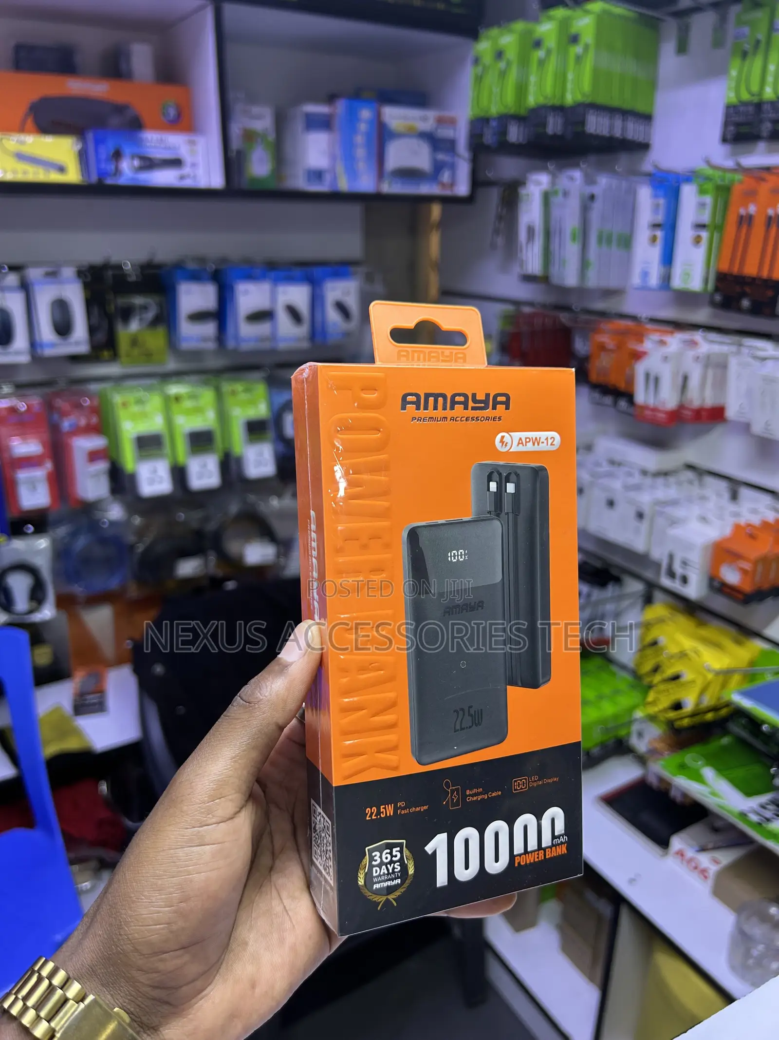 Original Amaya APW-12 10000mAh 22.5W Super Fast Charging Power Bank