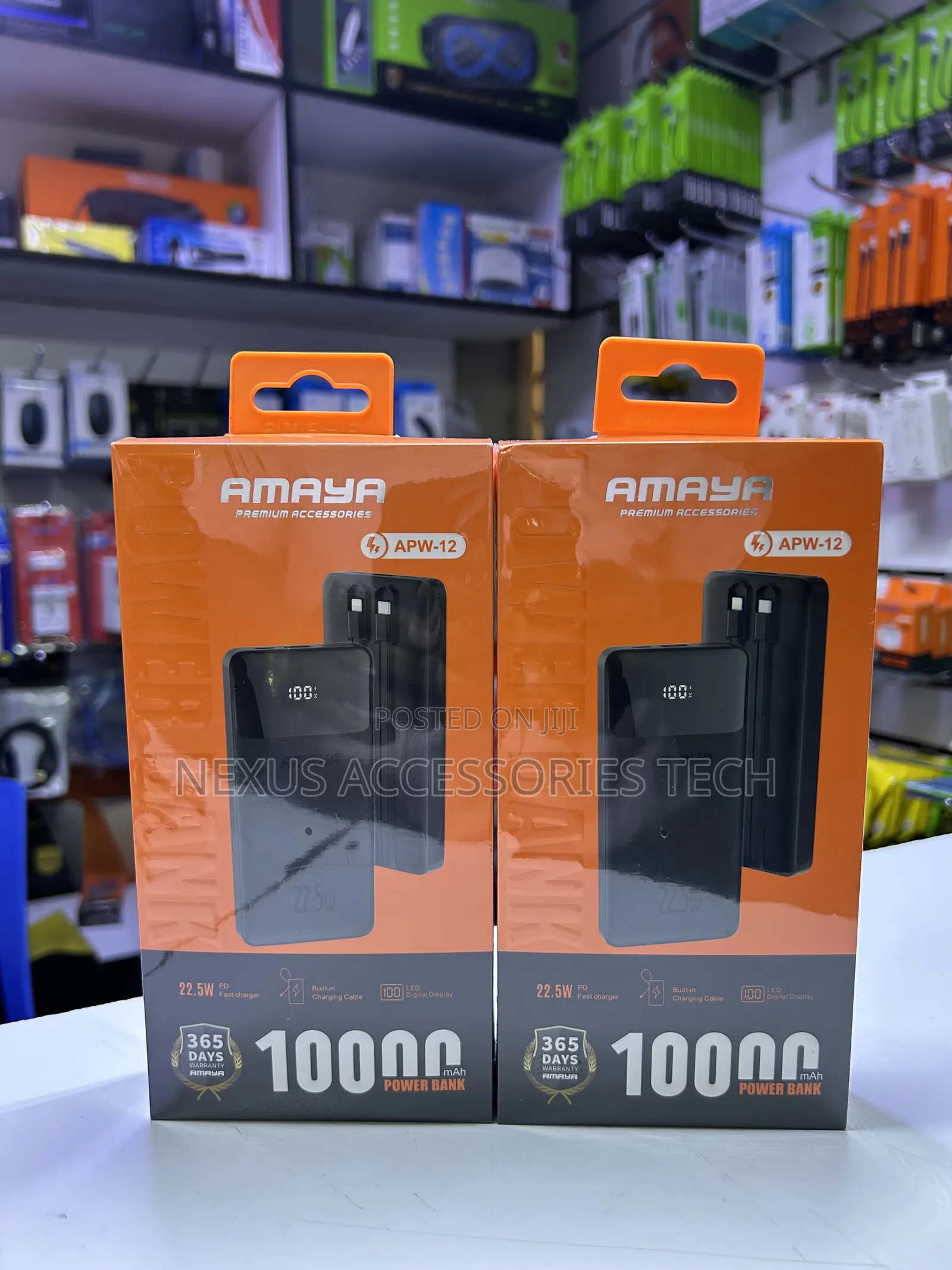 Original Amaya APW-12 10000mAh 22.5W Super Fast Charging Power Bank