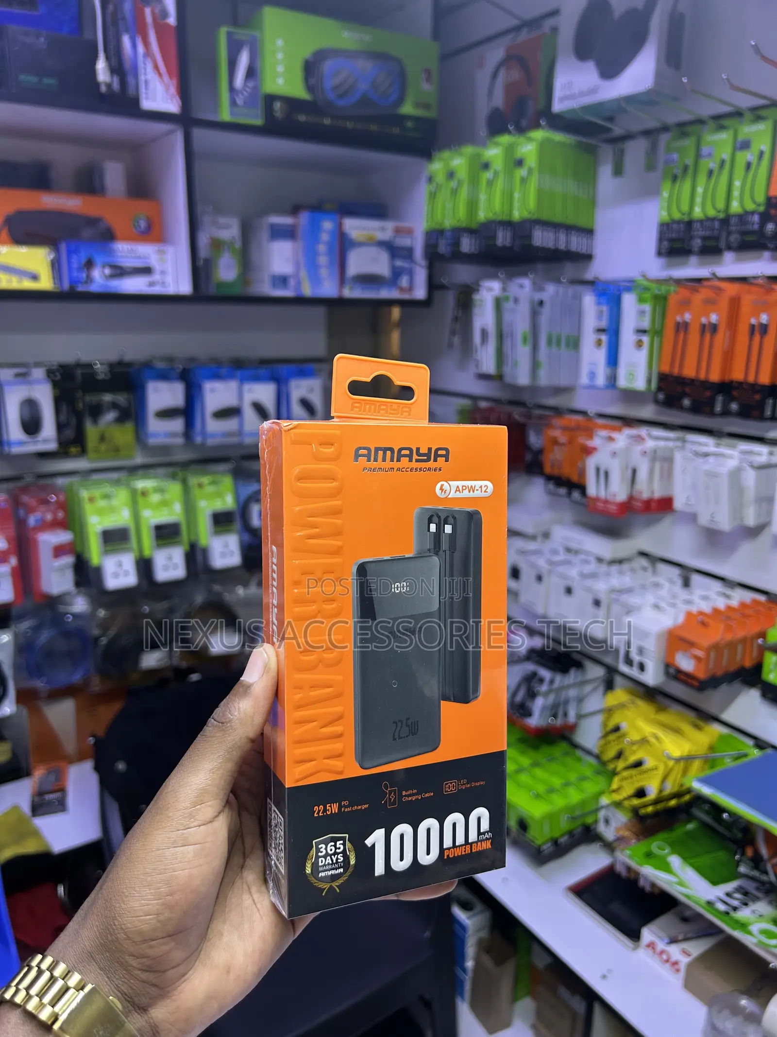 Original Amaya APW-12 10000mAh 22.5W Super Fast Charging Power Bank