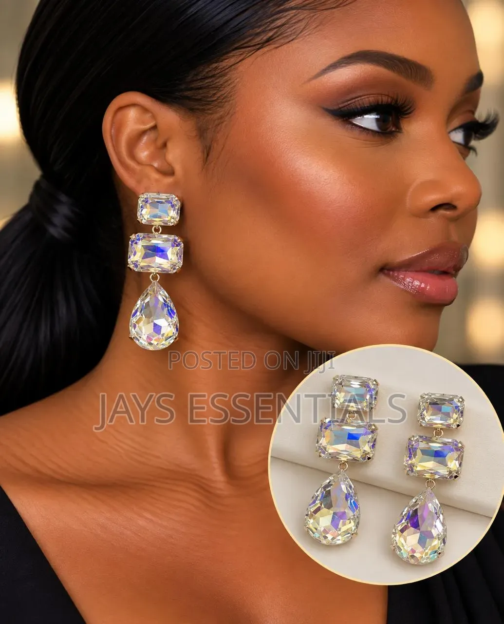 Chic, Gold Earrings