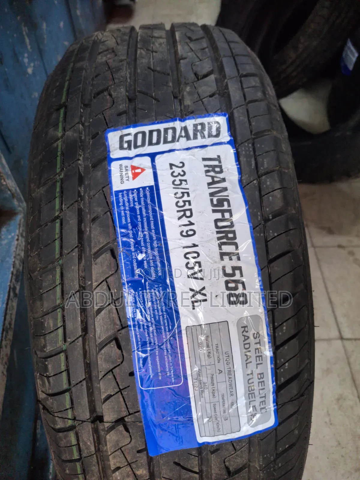 23/55r19 Goddard Transforce Tire