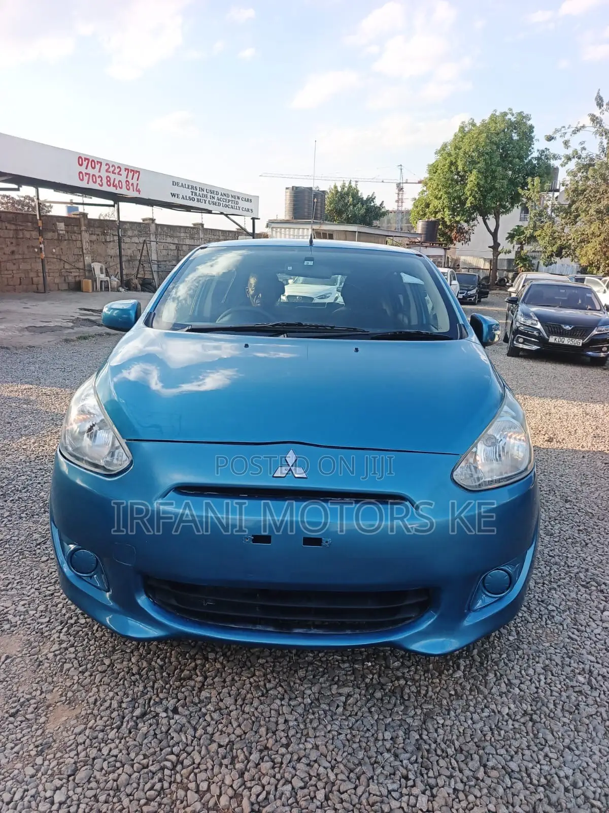 Mitsubishi Mirage 2014 Blue