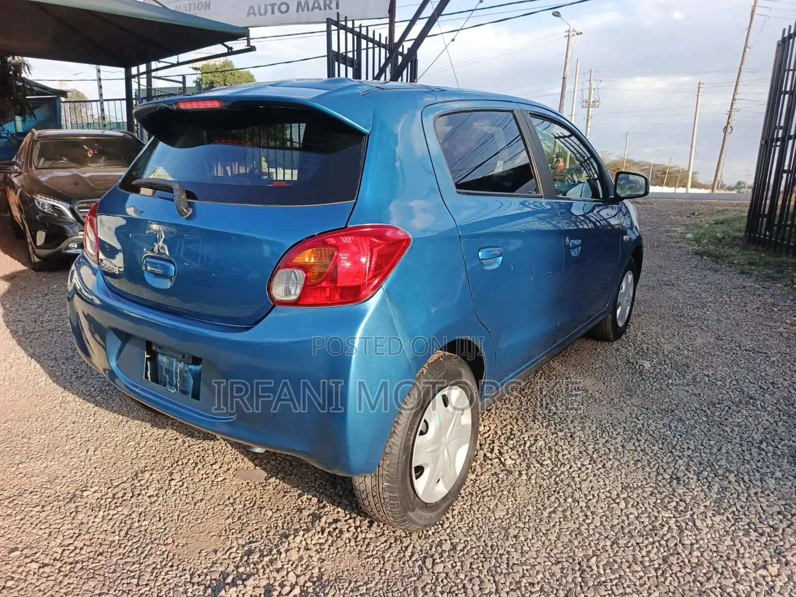 Mitsubishi Mirage 2014 Blue