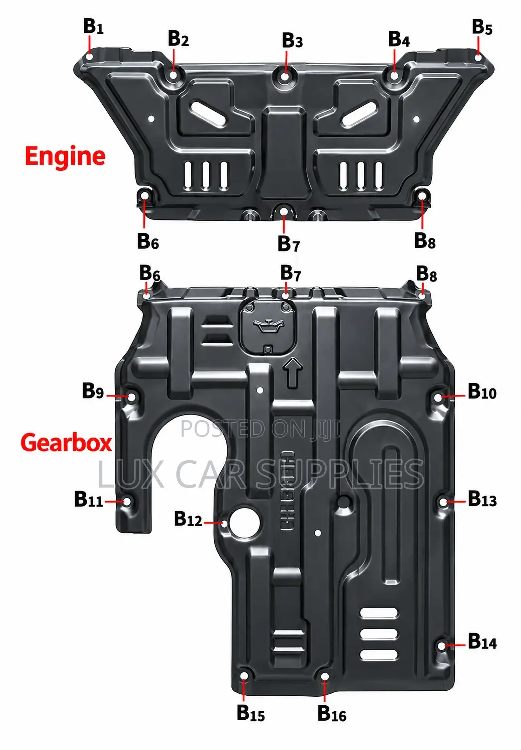 Mercedes-Benz E-Class (W214) 2WD Skid Plate