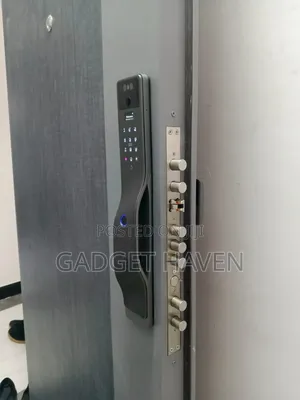 Smart Door Lock With Face Recognition, Fingerprint, Pin Code and Key