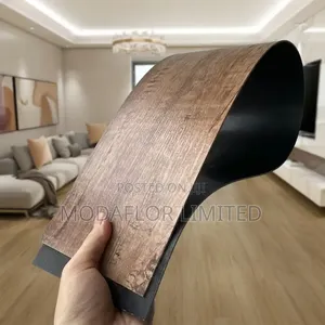 Living Room LVT Vinyl Flooring for a Refined Finish