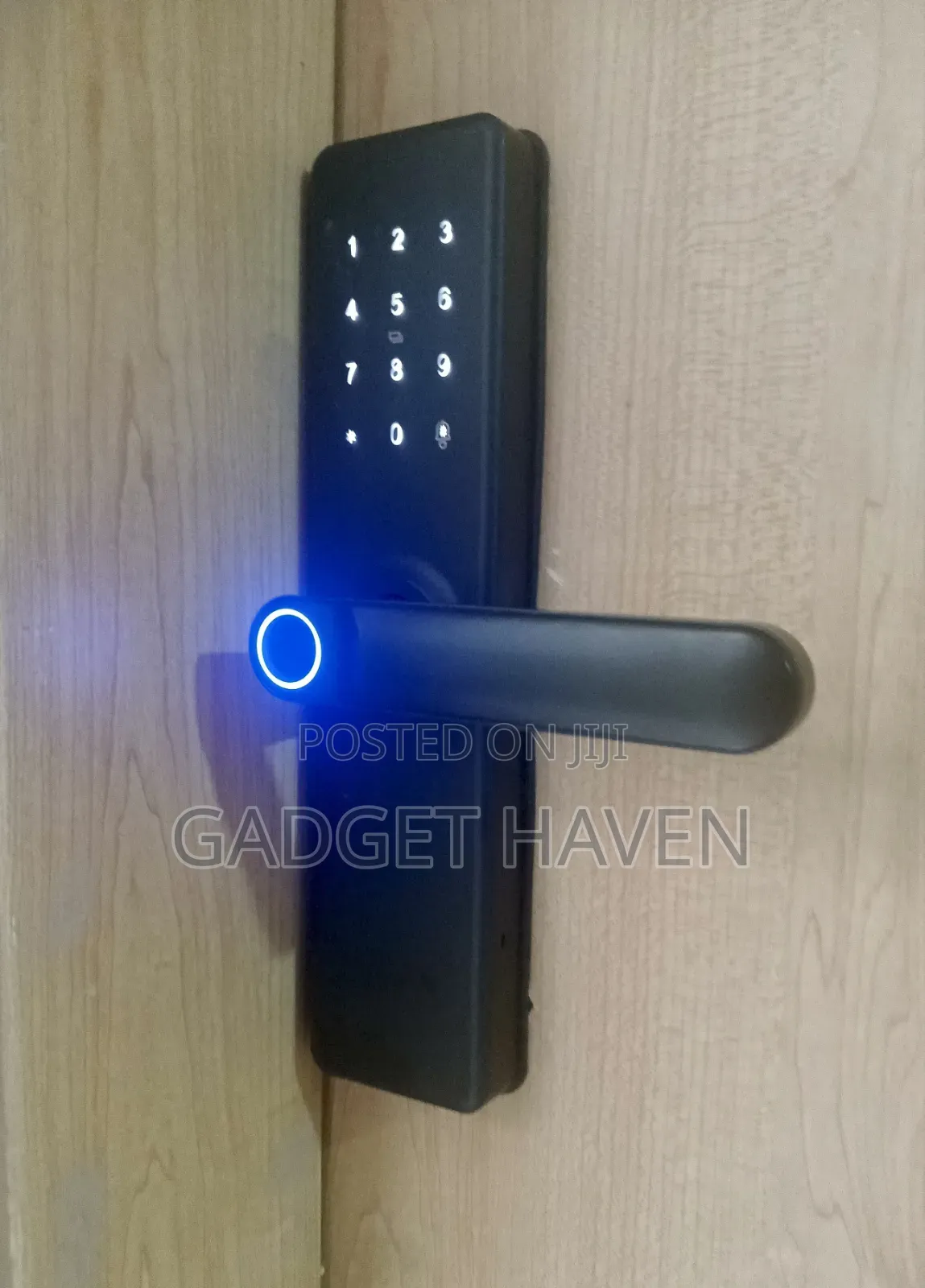 Digital Door Lock With Fingerprint ,Code,key Unlock