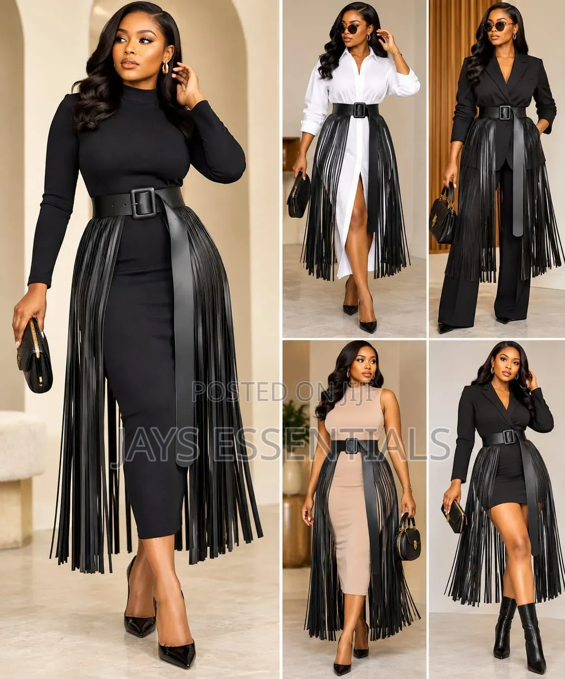 Boho Long, Short and Side Fringe