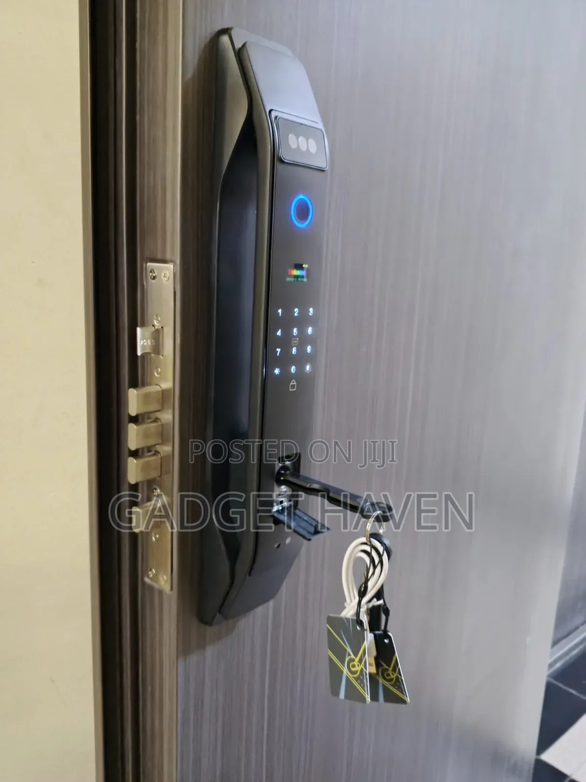 Digital Door Lock With Face Recognition RFID Card, Password and Key