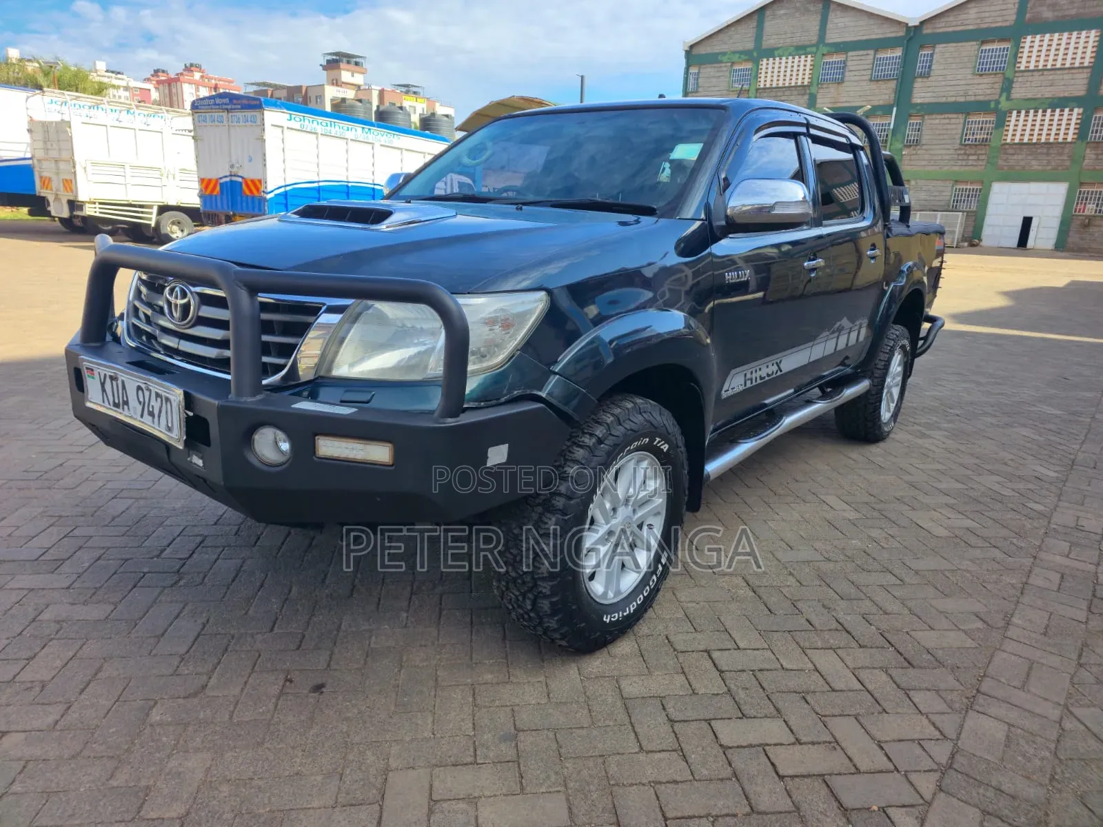Toyota Hilux 3.0 D-4D 4x4 2013 Green
