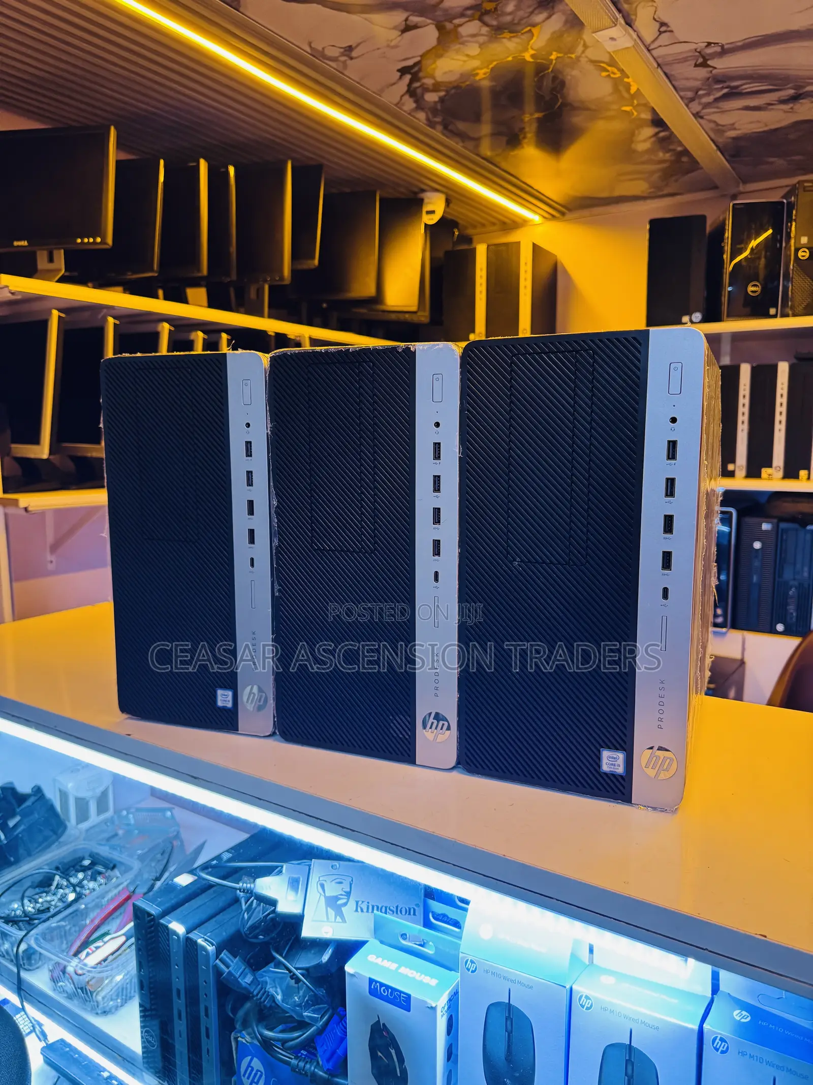 Desktop Computer HP ProDesk 600 G3 8GB Intel Core i5 SSD 256GB
