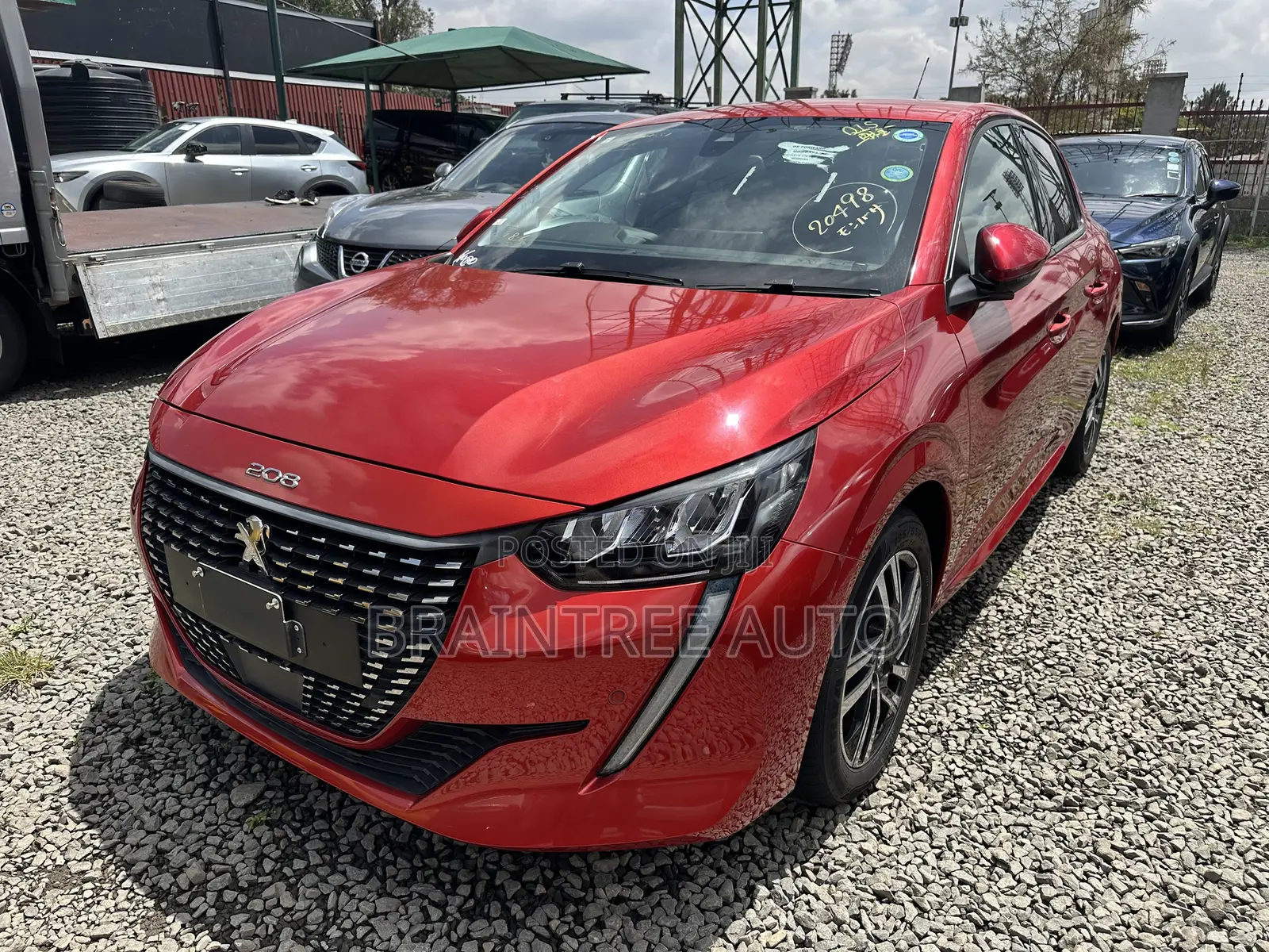 Peugeot 208 2021 Red