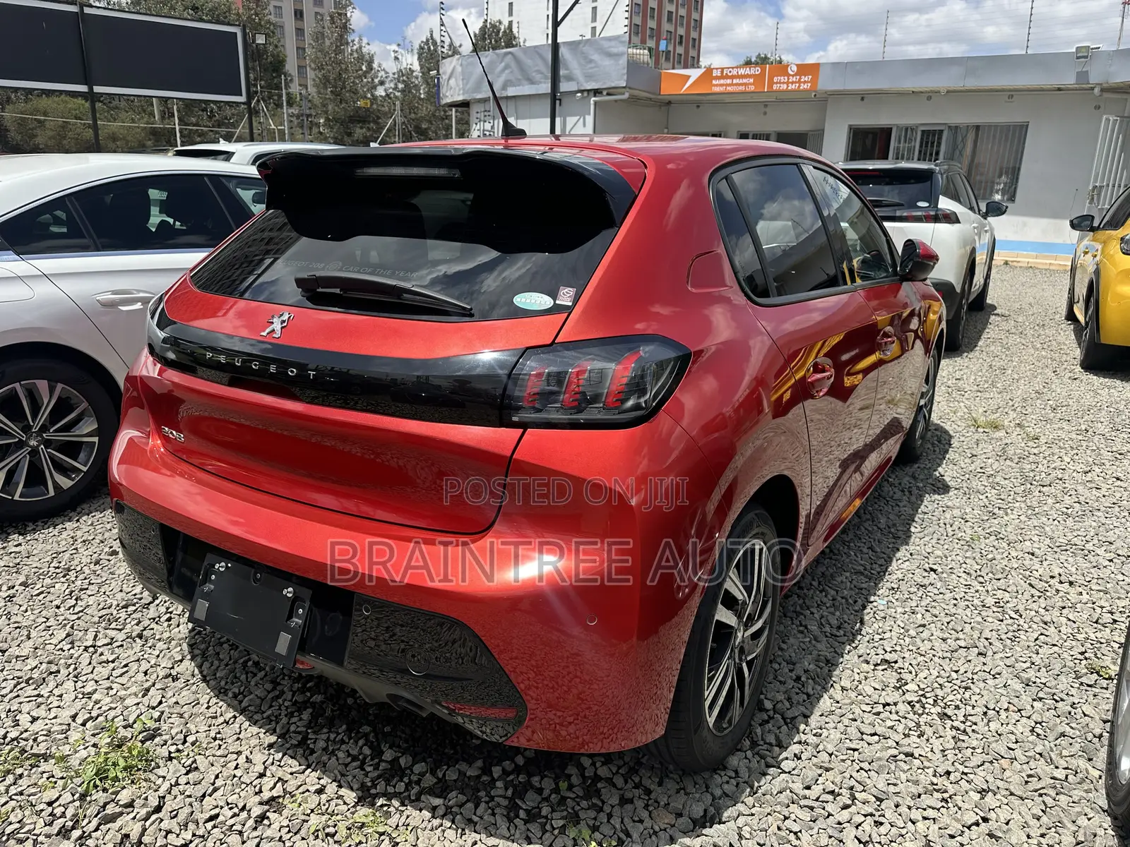 Peugeot 208 2021 Red