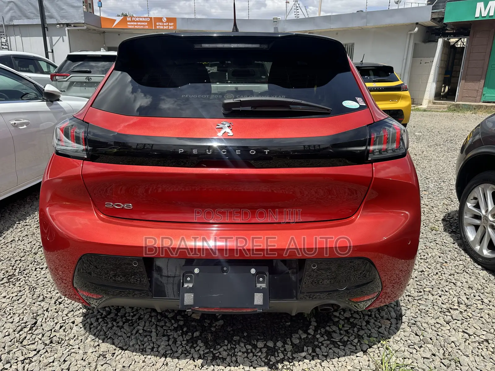 Peugeot 208 2021 Red