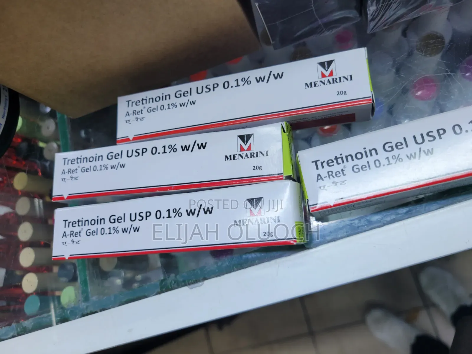 Menarini Tretinoin Gel USP 0.1% W/W