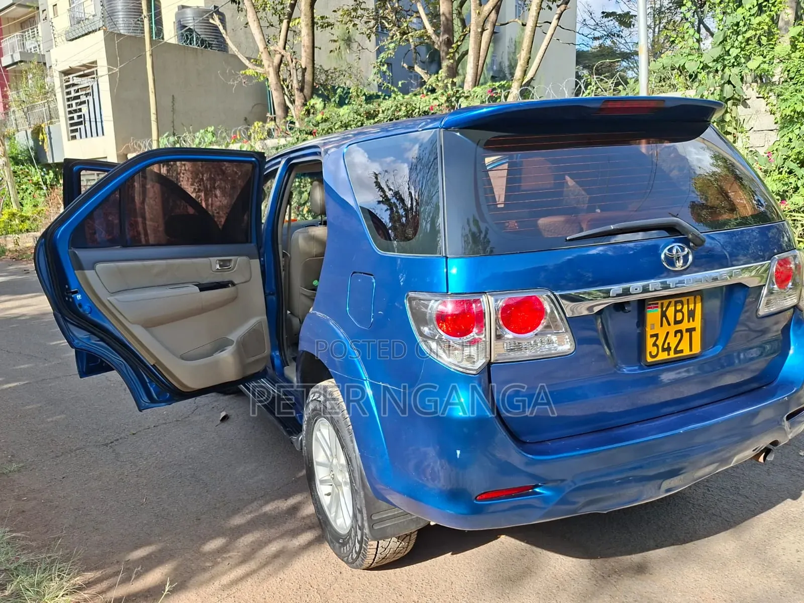 Toyota Fortuner 3.0 D AWD 2012 Blue