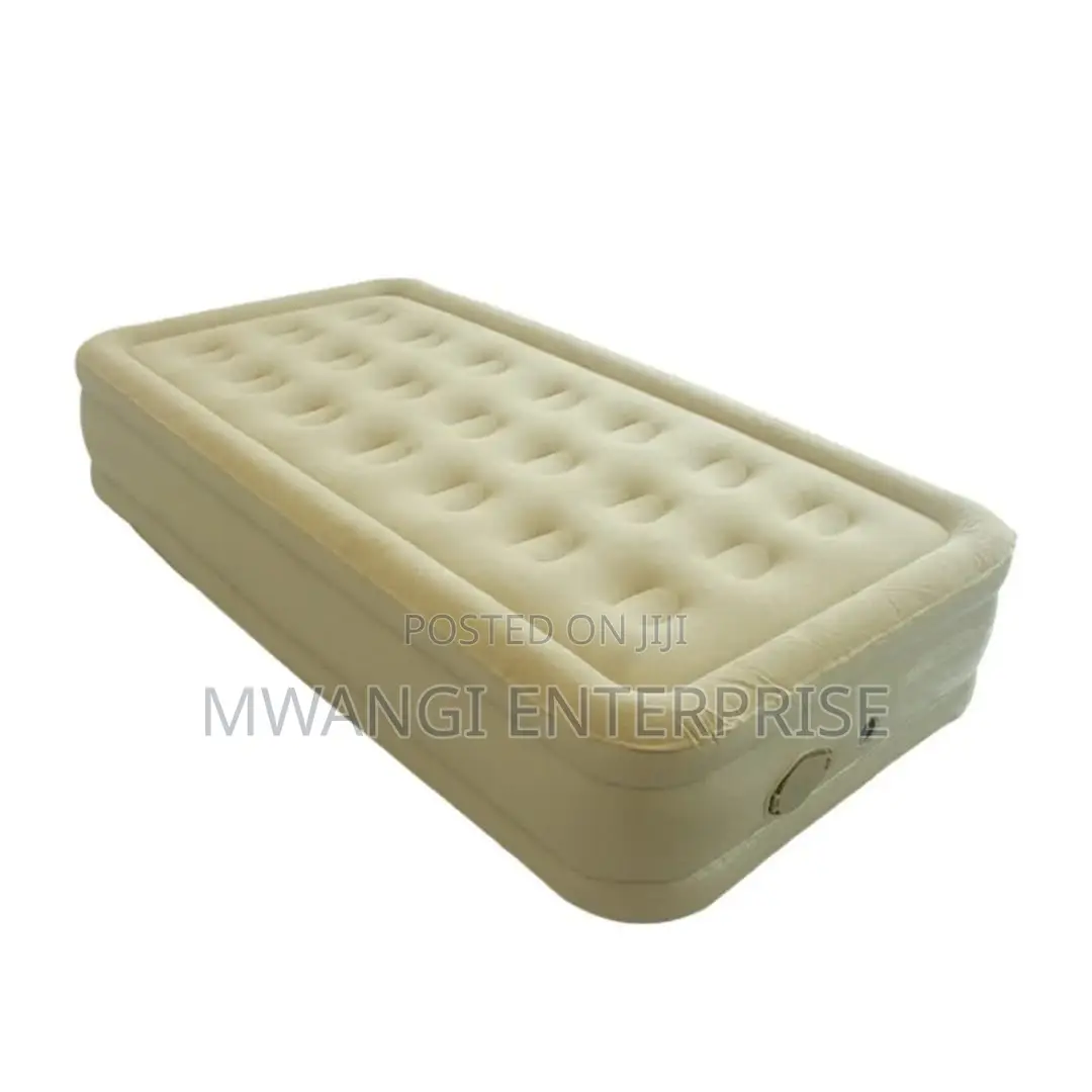 Inflatable Airbed With Built-in Pump 190x101x38cm