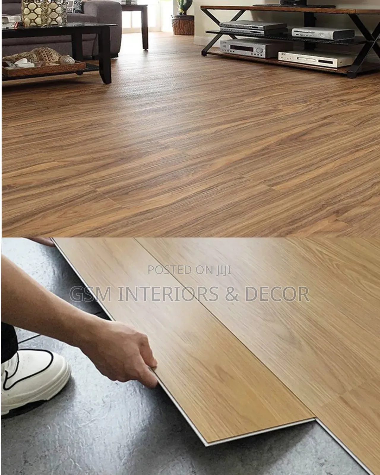 Woodlike SPC Flooring Planks for Home & Office Installations