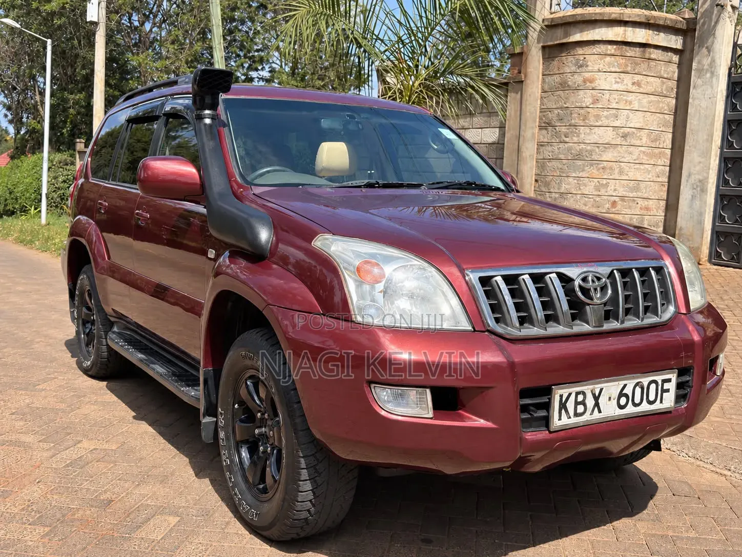 Toyota Land Cruiser Prado 3.0 D-4D 5dr 2006 Red