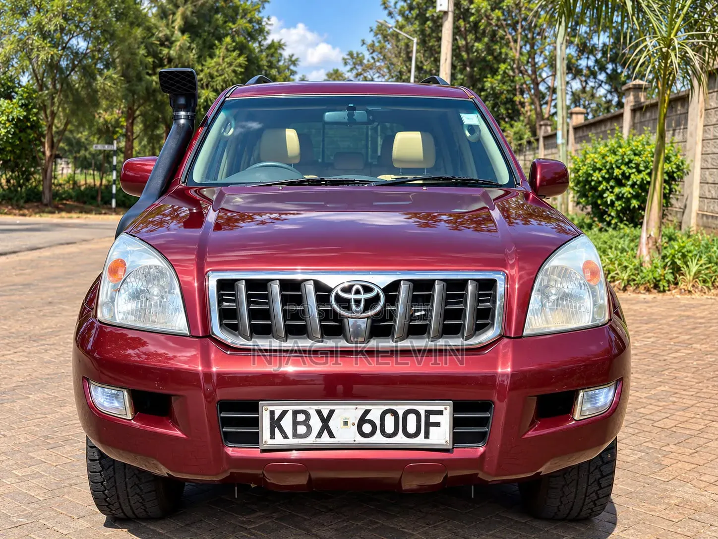 Toyota Land Cruiser Prado 3.0 D-4D 5dr 2006 Red