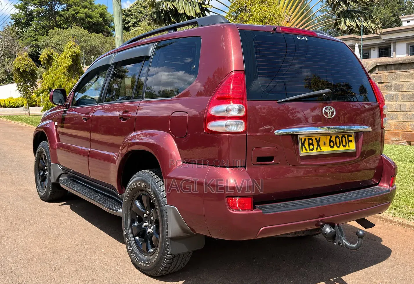 Toyota Land Cruiser Prado 3.0 D-4D 5dr 2006 Red