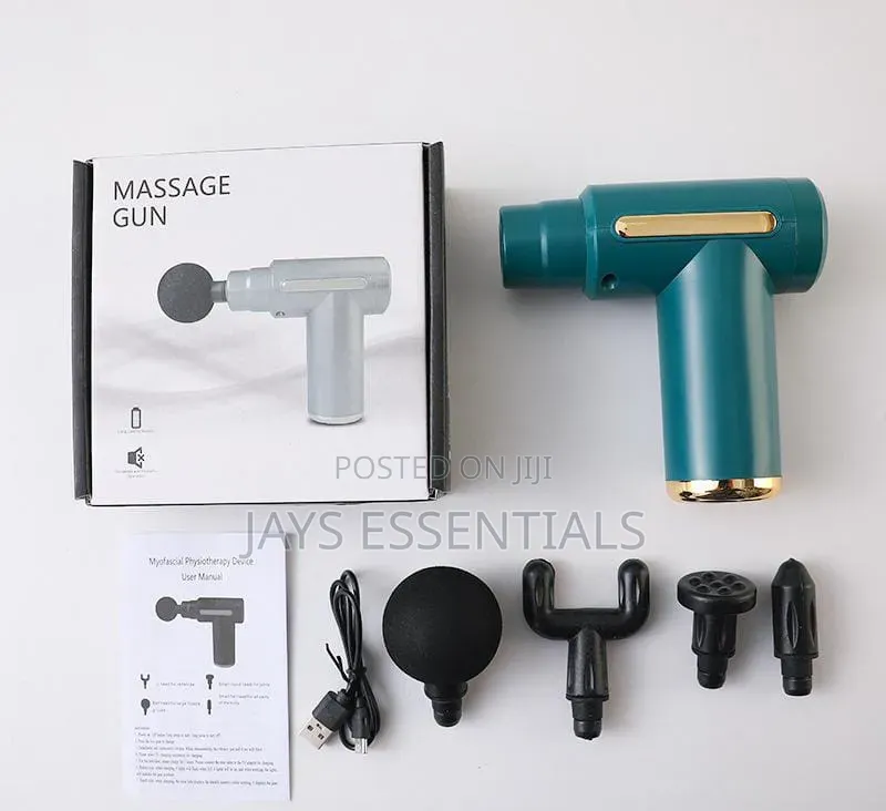 5 in 1 Premium Massage Gun : Portable