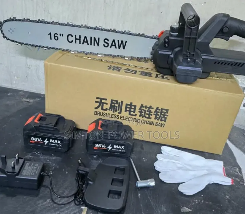 16-Inch Brushless Electric Chainsaw Kit,