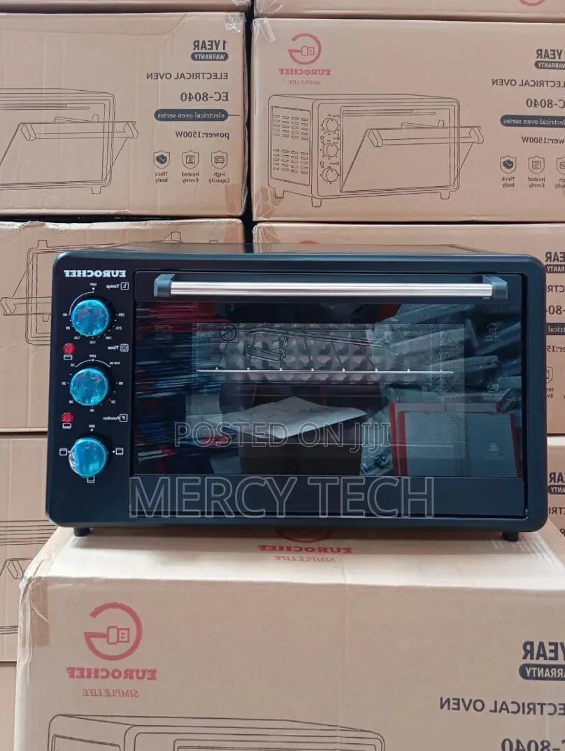 Eurochef 32L Electric Rotisserie Oven (3 Knob Settings)