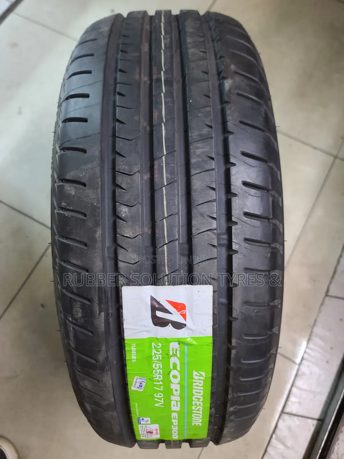 225 /55 R17 Bridgestone Tyres 97V ECOPIA EP300 Highway