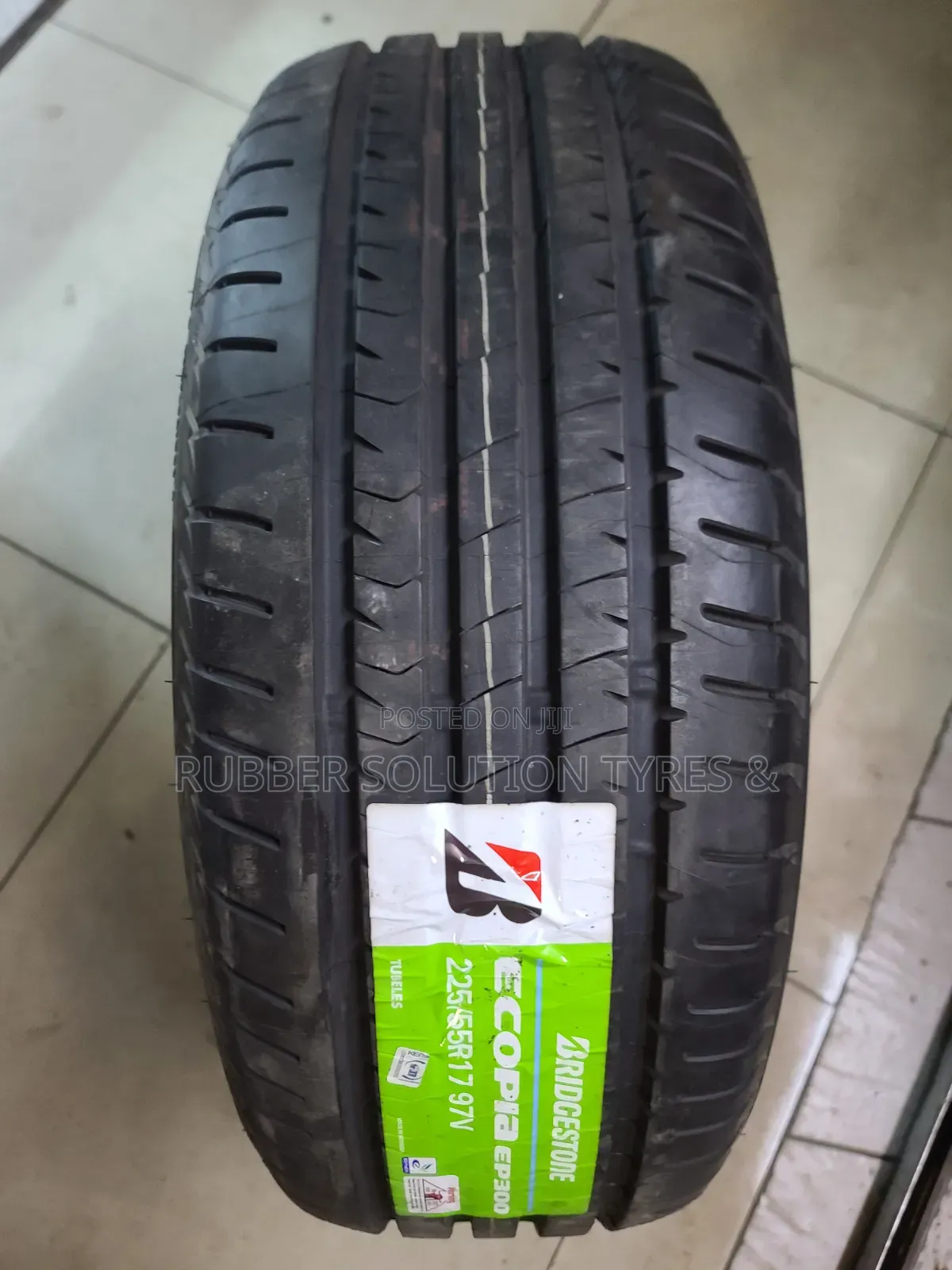225 /55 R17 Bridgestone Tyres 97V ECOPIA EP300 Highway