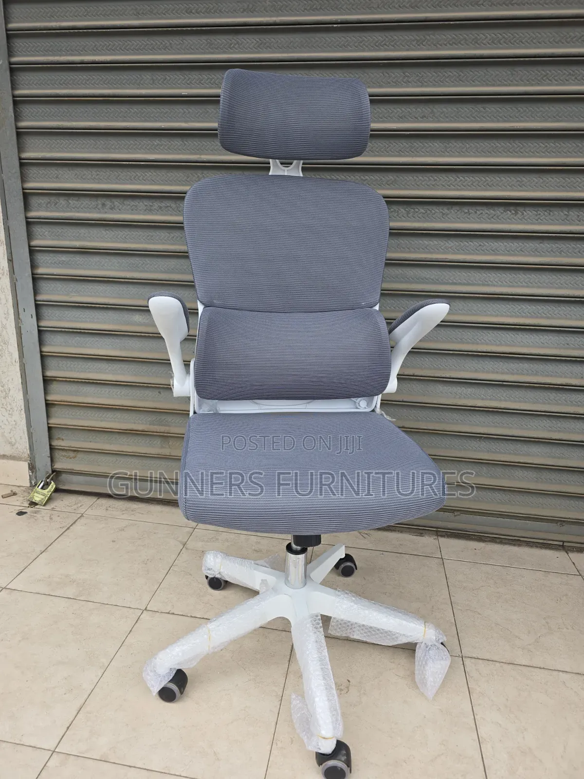 Orthopedic Gray Office Chair
