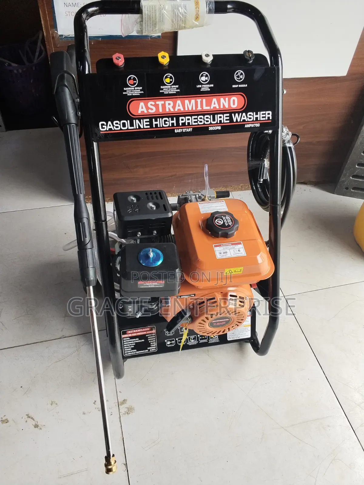 Car Wash Machine, Astramilano Brand 7.5hp