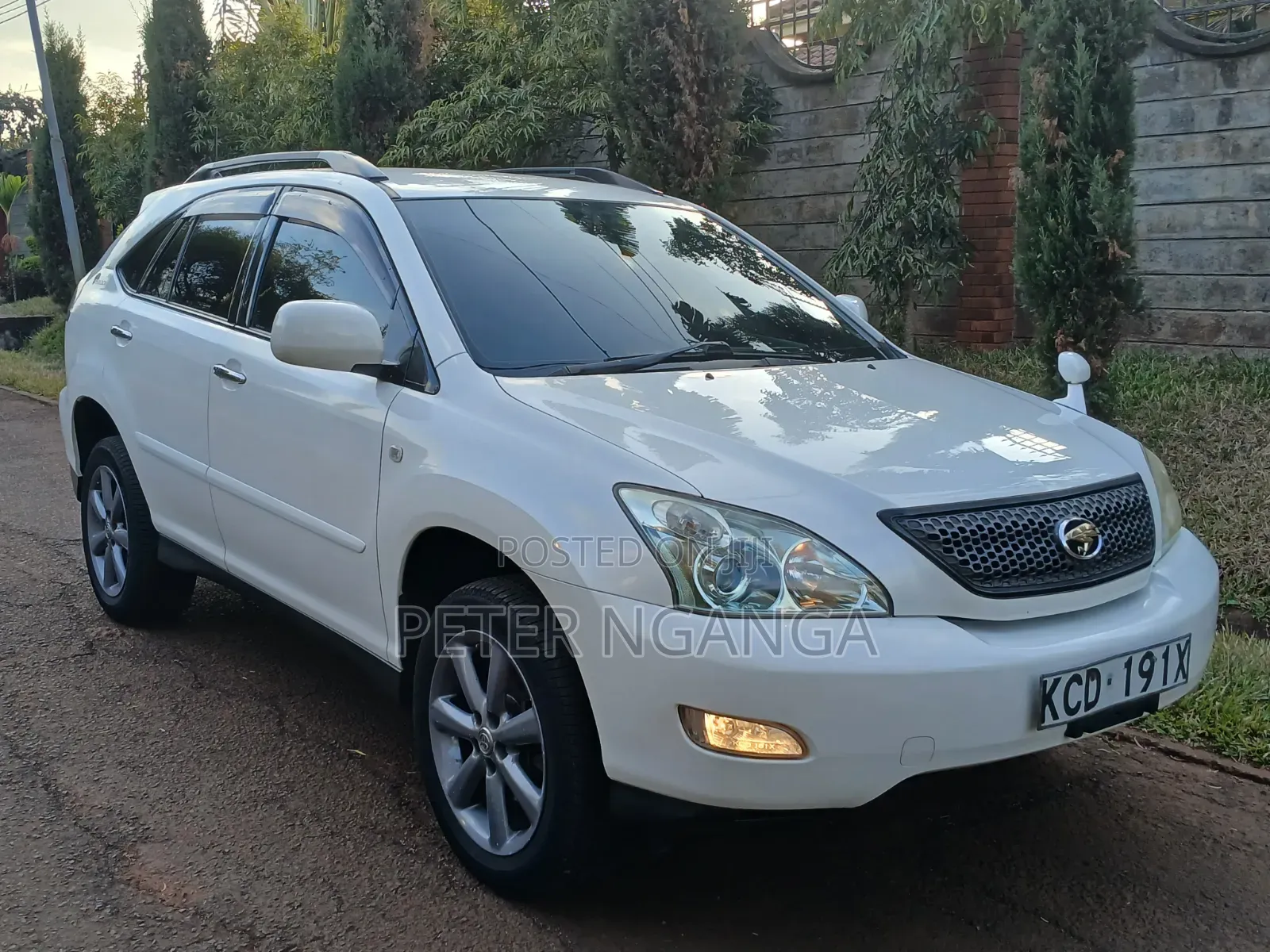 Toyota Harrier 2008 White