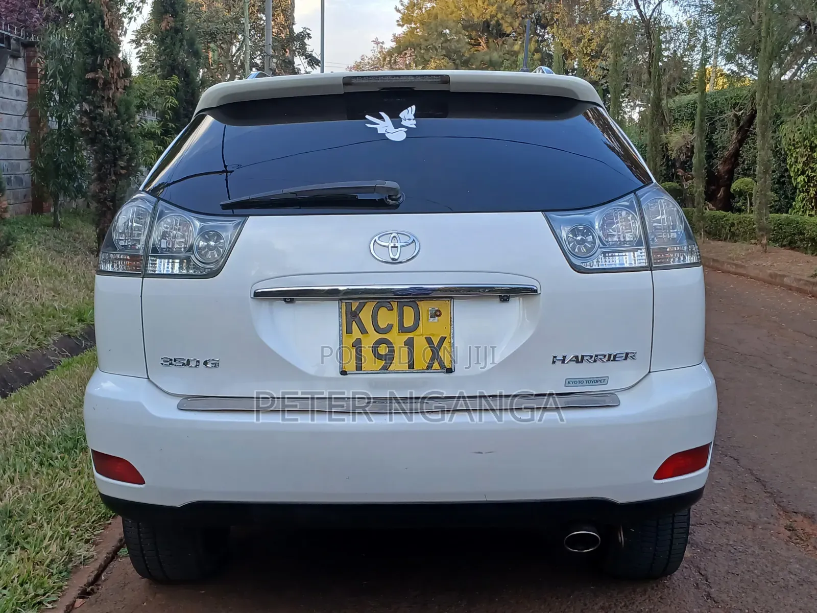Toyota Harrier 2008 White