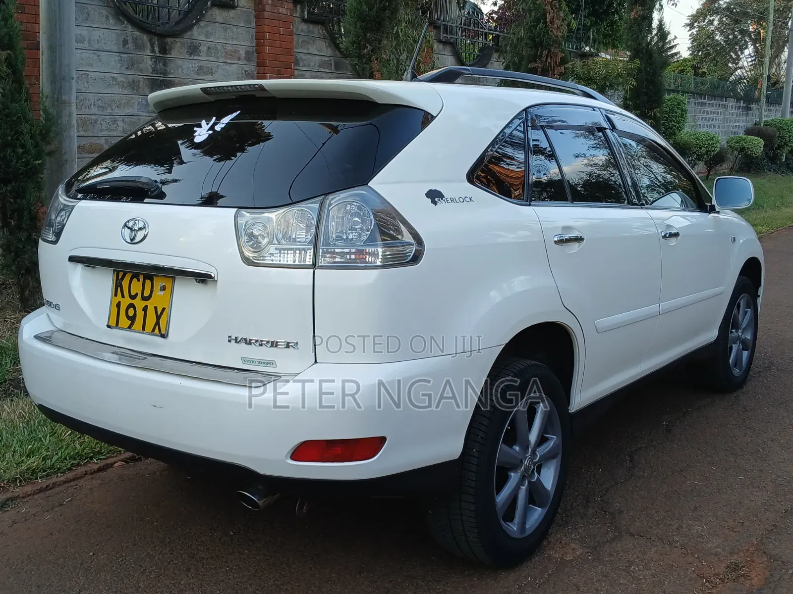 Toyota Harrier 2008 White
