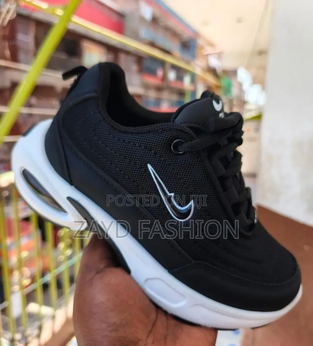 Kids Black Nike Airmax Portal