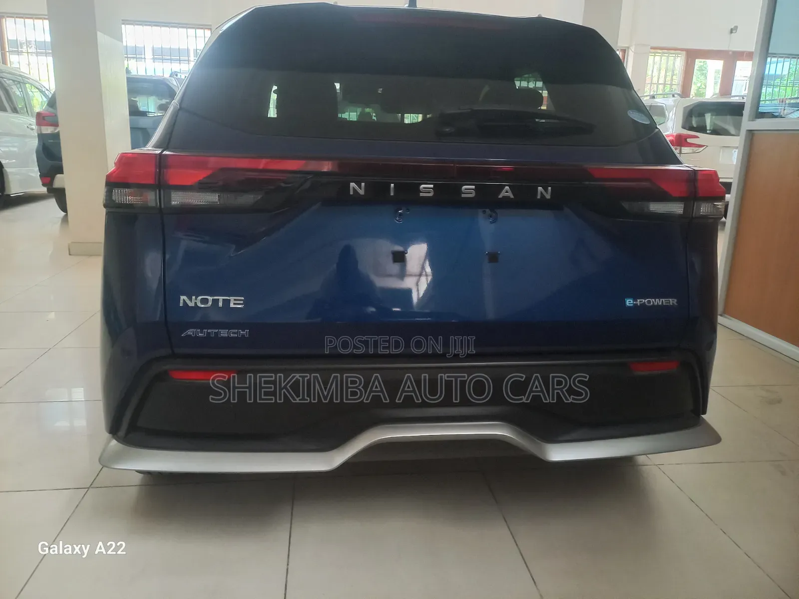 Nissan Note 1.2 Hybrid 2022 Blue