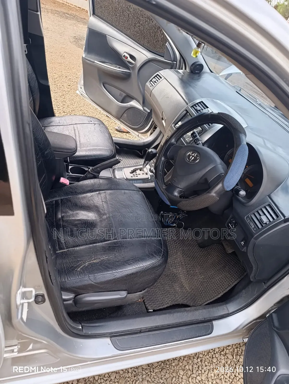 Toyota Corolla Fielder 2007 Silver