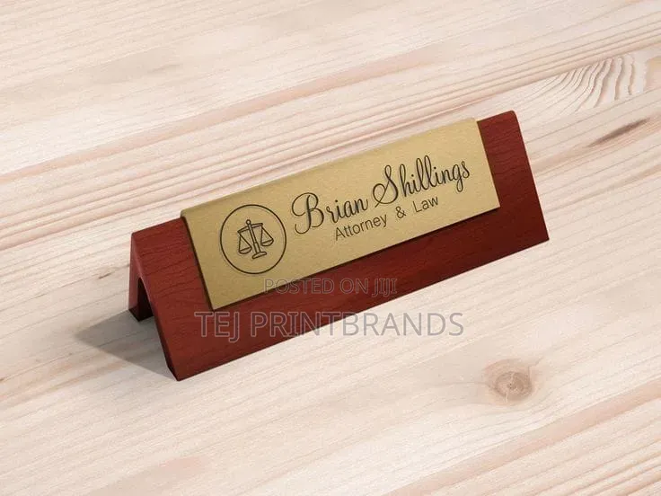 Executive Desktop Plaque