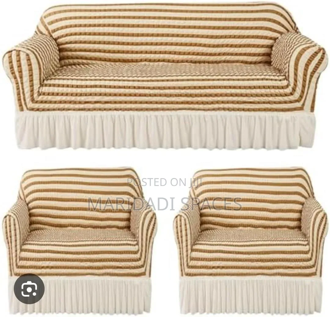 Stripped Loose 7 Seater Loose Covers -Stripped