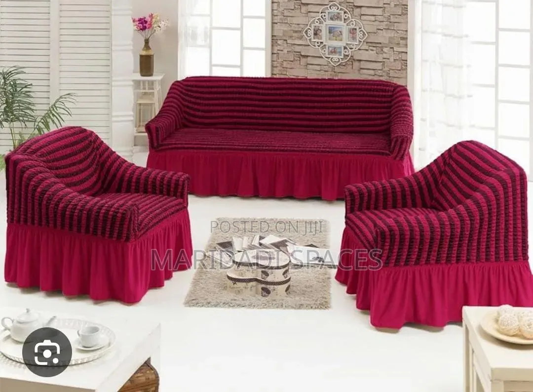 Stripped Loose 7 Seater Loose Covers -Stripped
