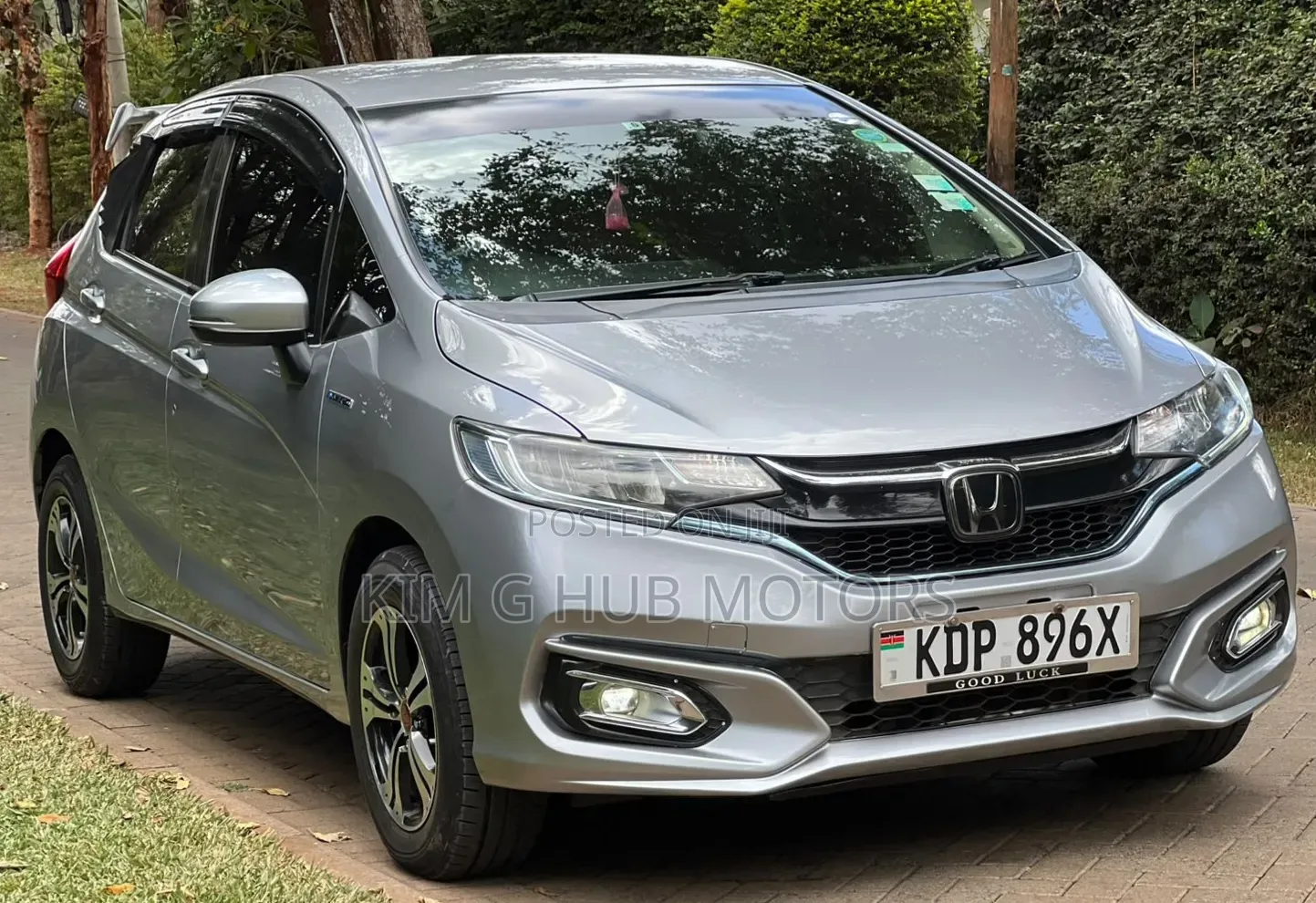 Honda Fit 2017 Silver