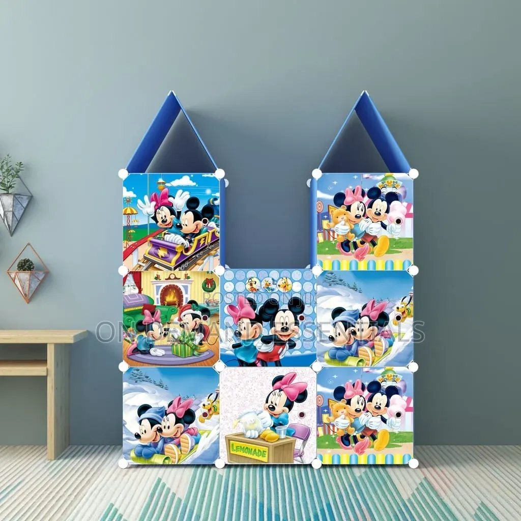 Kids Fashion Plastic Wardrobe
