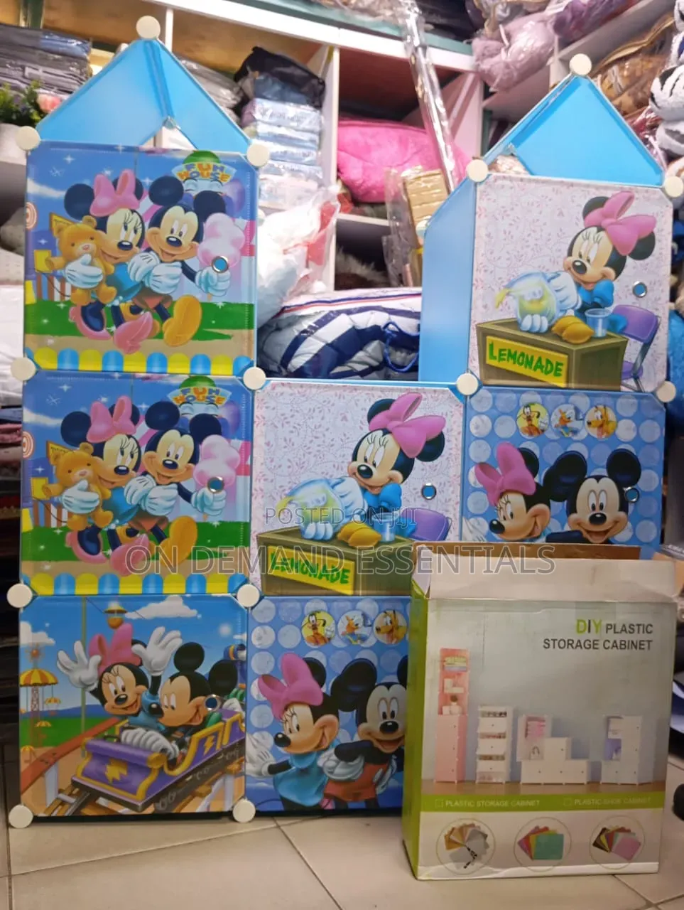 Kids Fashion Plastic Wardrobe