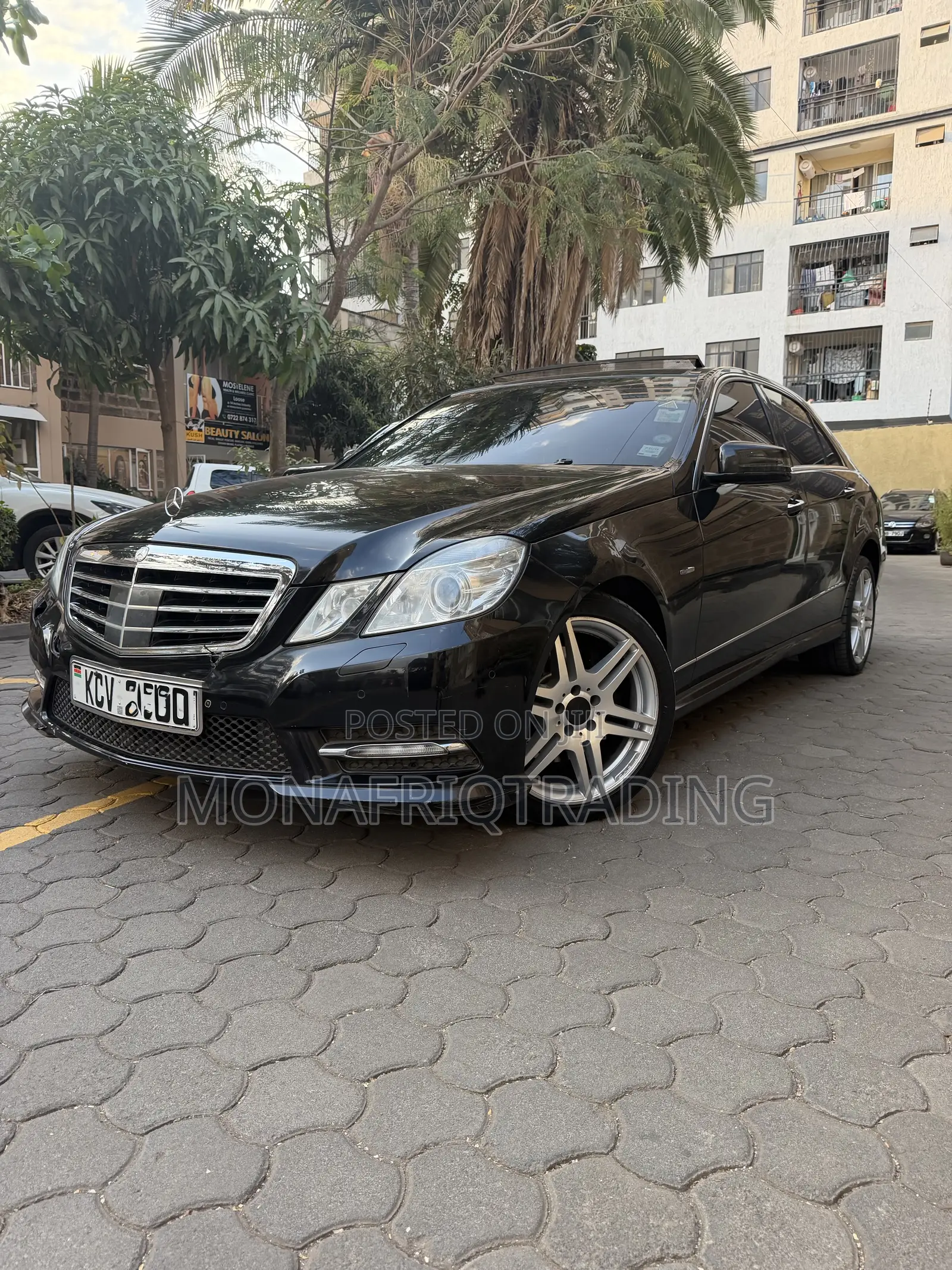 Mercedes-Benz E250 2012 Black